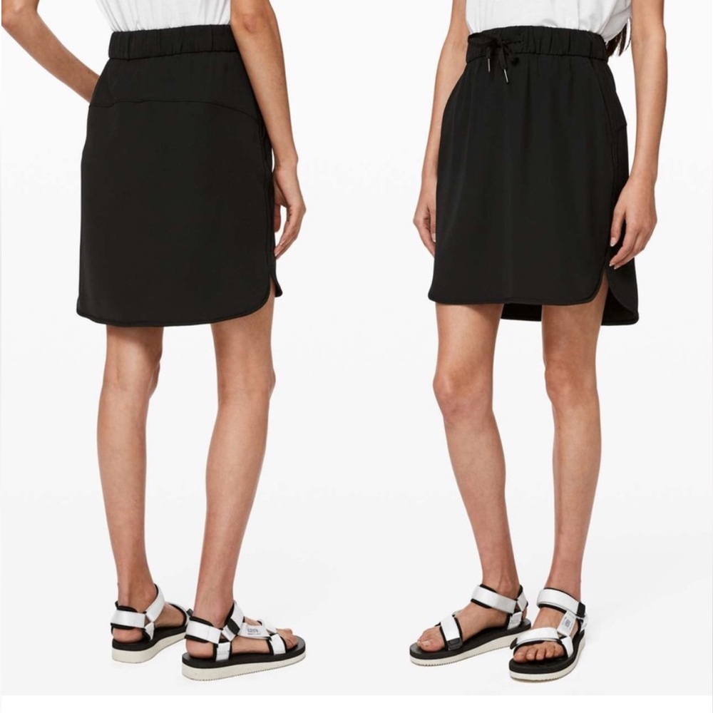 Lululemon Dark Grey Athletic Skirt